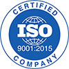 Сертифікат якості ISO-9001-2015 Сертифікат якості ISO-9001-2015