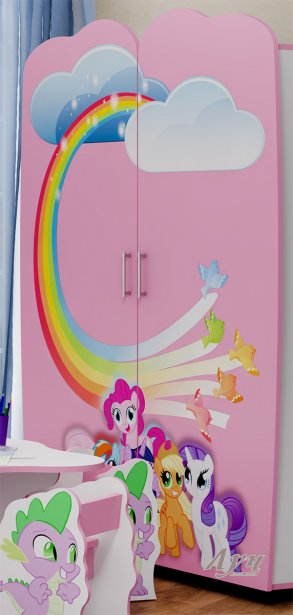 Фото Детская комната Little Pony-13